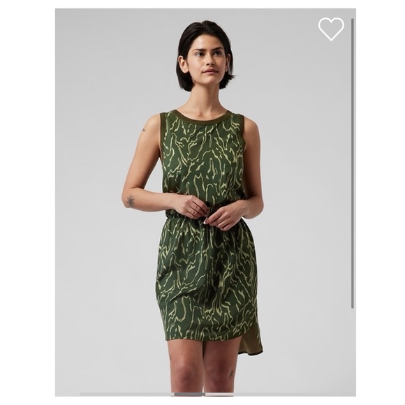 Athleta Dresses & Skirts - 👗HP👗 Athleta Rincon Dress // Voyage Eucalyptus Olive
